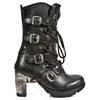 New Rock - 2 M.TR003S1 Bottes de plateforme - Noir Product image